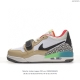 1 1 jordan pu air nike Air Jordan Legacy 312 Low Gs White Red 23 Fj7221-101 36