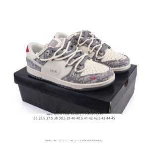 Company-level Nike Dunk Low Retro sneakers retro deconstructed lace-up sneakers