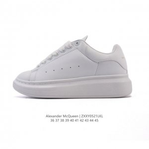 alexandermcqueen Alexander Mcqueen Mcq White Sports Shoes With Thick Soles, H