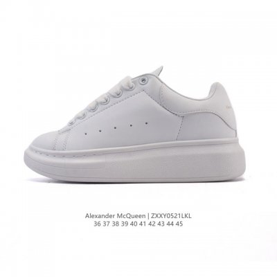 alexandermcqueen Alexander Mcqueen Mcq White Sports Shoes With Thick Soles, H