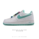 Nike Air Force 1 '07 Low, a versatile, platform, low-top white sneaker with cush