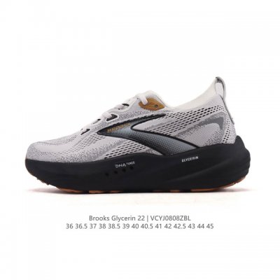 New, corporate-grade Brooks Glycerin 22 running shoes for men and women, featur