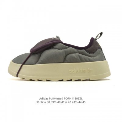 Popular Adidas Puffylette sneakers on various Xiaohongshu platforms. Adidas Ori