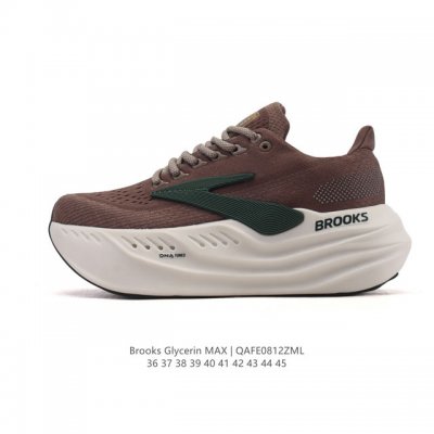 New, company-grade Brooks Glycerin Max: A comfortable, height-boosting shoe! Th