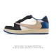 Authentic top-grain leather Nike Air Jordan 1 Low Og Sp Military Blue Aj1 Air Jo