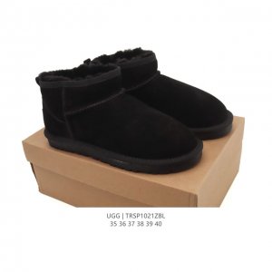 Ugg Snow Boots, Mid-Cut, Stylish, Comfortable Women's Shoes, Thick Sole, Height-