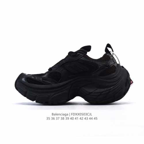 1:1 Pu 4 -Balenciaga Defender Rubber Platform Sneakers 685611 W2Ram 0615 35-45