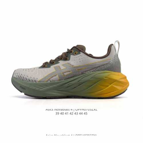 Asics Novablast4 men's sports running shoes, thick soles, height-enhancing dad s