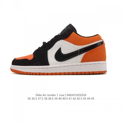 Nike Air Jordan 1 Low AJ1, a low-top retro-style casual basketball shoe. Inspire