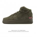 Company Grade Nike Air Force 1 '07 Low 2025 High-Top Velcro Thick Sole Height-I