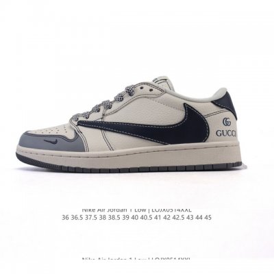 Company-Level Genuine Nike Air Jordan 1 Low Og Sp Military Blue Aj1 Joe 1 Revers