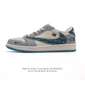 Company-Level Genuine Nike Air Jordan 1 Low Og Sp Military Blue Aj1 Joe 1 Revers