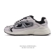 Dior men's D-Connect neoprene sneakers, thick-soled, height-enhancing dad shoes,