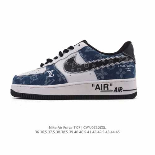 Nike Air Force 1 '07 Low, a cushioned white sneaker from 2025, the Year of the S