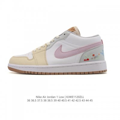 Nike Air Jordan 1 Low AJ1, a low-top retro-style casual basketball shoe. Inspir