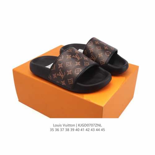 Corporate Louis Vuitton Pool Pillow Comfortable Casual Fashion Beach Shoes Casu