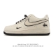 Company-grade Nike Air Force 1 '07 Low platform sneakers, featuring a thick sole
