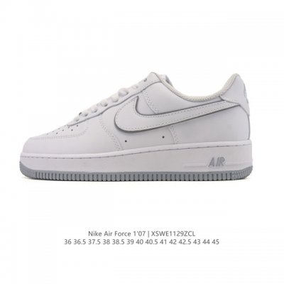 Nike Air Force 1 '07 Low, a low-top, versatile, platform, height-increasing cas