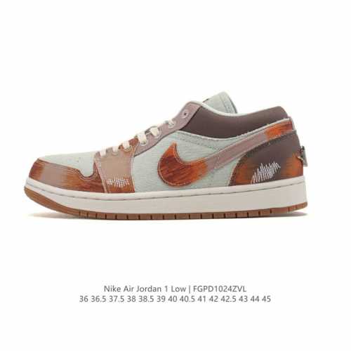 Nike Air Jordan 1 Low AJ1, a low-top retro-style casual basketball shoe. Inspire