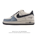 Company-grade Nike Air Force 1 '07 Low, a versatile, thick-soled, height-enhanc