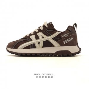 Company-grade Fendi 2026 New Hot-Selling Series Fashion Retro Sneakers Men's Fa