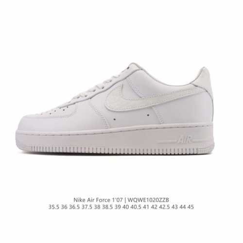 Nike Air Force 1 '07 Low, a versatile, platform, low-top, casual athletic shoe w