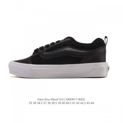 Vans Knu-Skool Vr3 Lx loafers with leather upper. The Campbell's Julian series
