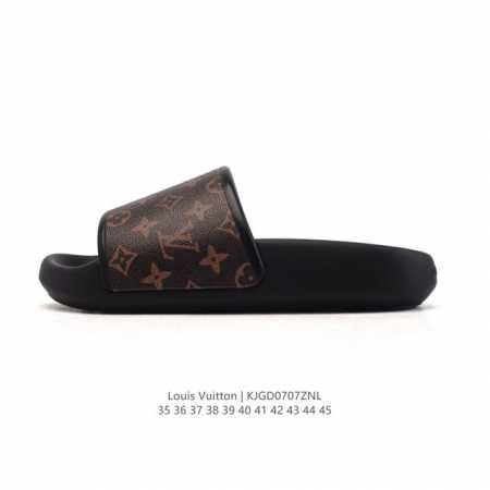Corporate Louis Vuitton Pool Pillow Comfortable Casual Fashion Beach Shoes Casu - Click Image to Close