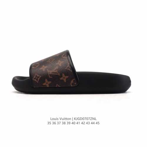 Corporate Louis Vuitton Pool Pillow Comfortable Casual Fashion Beach Shoes Casu