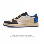 Second leather genuine Nike Air Jordan 1 Low Og Sp Military Blue Aj1 Joe 1 reve
