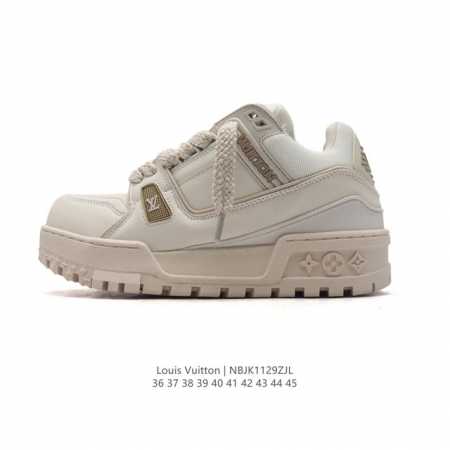 Louis Vuitton Lv 3D logo lv louis Vuitton Trainer Sneaker Low 36-45 Nbjk1129Zjl - Click Image to Close