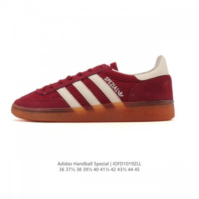Adidas Handball Spezial Low-Top Adidas Originals Retro Casual Sneakers, featurin