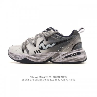 Company-grade Nike Air Monarch Iv men's and women's training shoes, chunky sole,