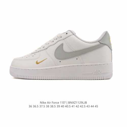 Nike Air Force 1 '07 Low, a low-top, versatile, platform, height-increasing cas