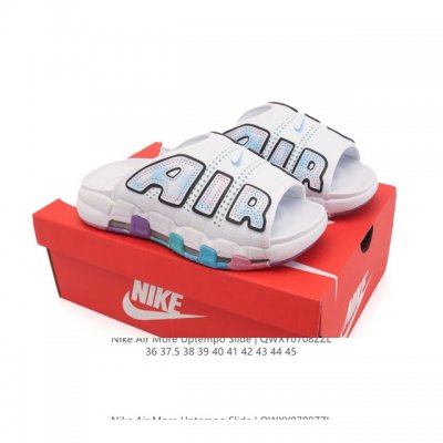 Nike Air More Uptempo Slide Pippen slippers casual beach shoes home slippers ar
