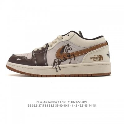Factory Grade Nike Air Jordan 1 Low AJ1, a low-top retro-style casual basketbal