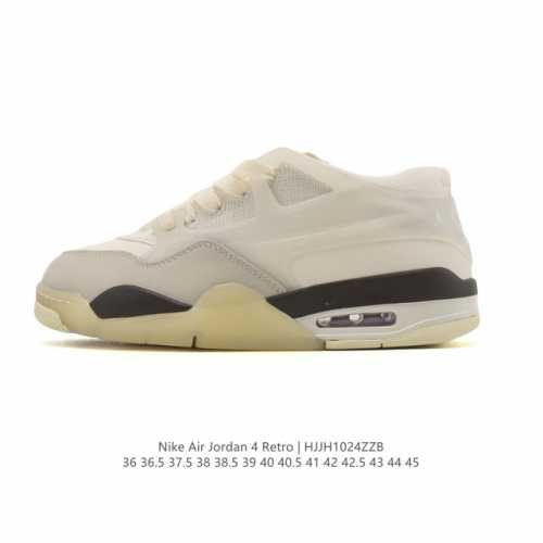 Company Grade Nike Air Jordan 4 Retro Og Michael Jordan AJ4 Low-Top Retro Casual