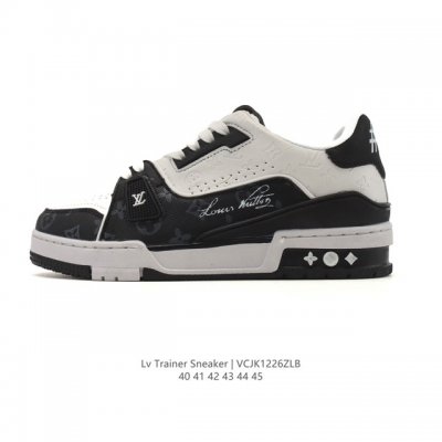 Louis Vuitton Lv (LV) Fashionable Sneakers, Trendy Platform Sneakers for Men. C