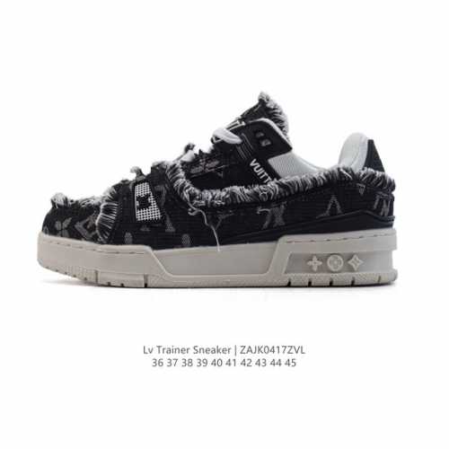 Louis Vuitton Lv 3D Logo Lv Louis Vuitton Trainer Sneaker Low 36-45 Zajk0417Zvl