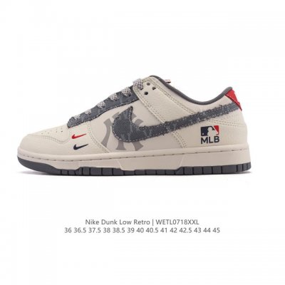 Corporate Nike Dunk Low Retro Sneakers, 2025 new models for men and women. A cla