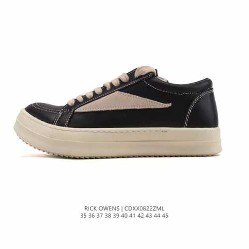 Company-grade Rick Owens retro, versatile, stylish, comfortable, breathable, and