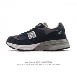 Corporate-level New Balance 992 Retro style, simple, classic, comfortable, vers