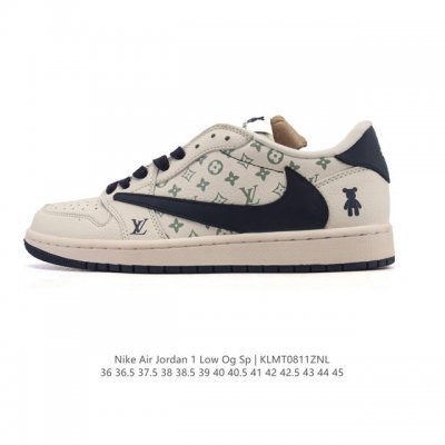 Authentic company-grade Nike Air Jordan 1 Low Og Sp Military Blue Aj1 Air Jordan