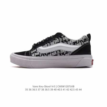 Vans Knu-Skool Vr3 Lx logo Vans knuskool imranpotato og 35-44 Cxkw1207Lkb - Click Image to Close