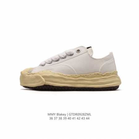 Mmy Blakey mmy Maison Mihara Yasuhiro Original Sole Canvas Low mmy blakey Mmy B - Click Image to Close