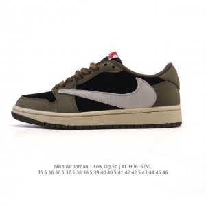 Company-level genuine Nike Air Jordan 1 Low Og Sp Military Blue Aj1 Joe 1 revers