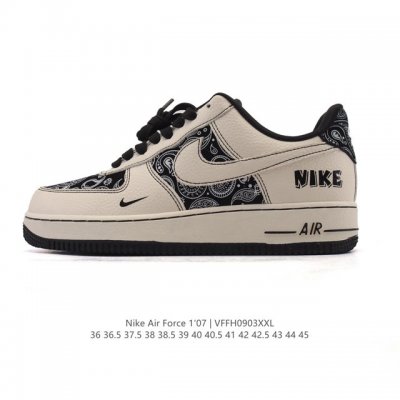New company-grade Nike Air Force 1 '07 Low Air Force One cushioned, thick-soled