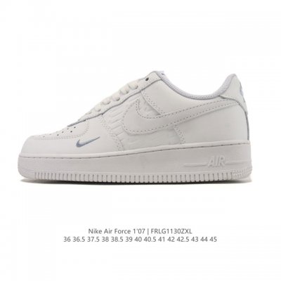 Nike Air Force 1 '07 Low, a low-top, versatile, platform, height-increasing cas