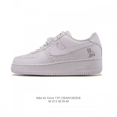 Nike Air Force 1 '07 Low. A versatile, platform, low-top, casual athletic shoe