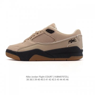 Nike Jordan Flight Court Fashion Casual Non-slip Wear-resistant Low-top Sneakers